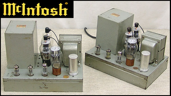 McIntosh【A116】真空管モノラル・パワーアンプ ペア 中古品: オーディオエイブイ - スタッフブログ