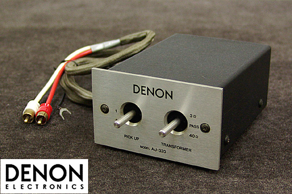 DENON【AU-320】デノン MCカートリッジ用昇圧トランス 中古品