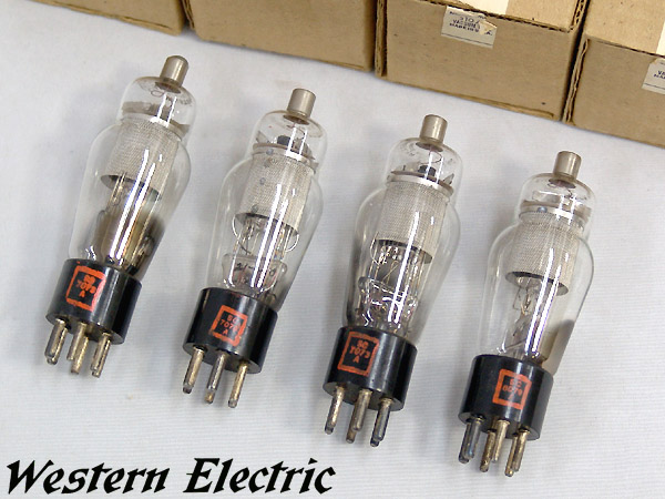 Western Electric【310A】WE 真空管 4本セット 箱付 ウエスタン: オーディオエイブイ - スタッフブログ