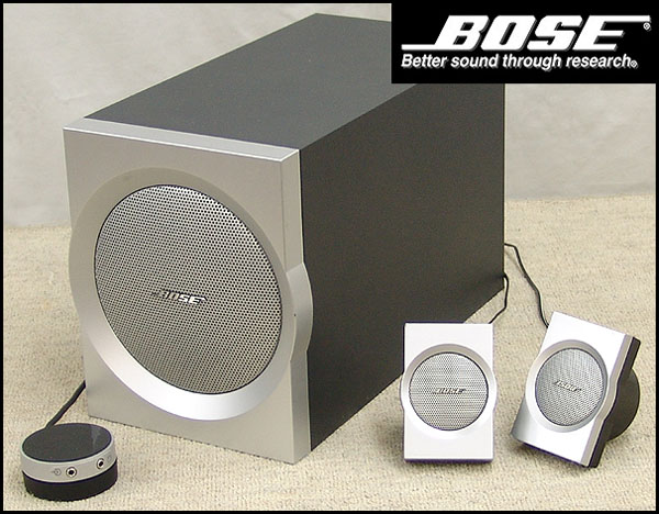 BOSE【Companion3】2.1chマルチメディアスピーカーシステム 中古: オーディオエイブイ - スタッフブログ